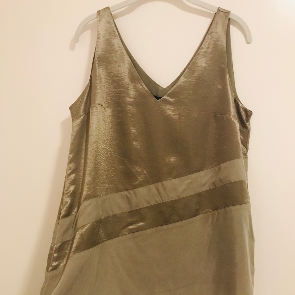 NWT olive green Banana Republic top